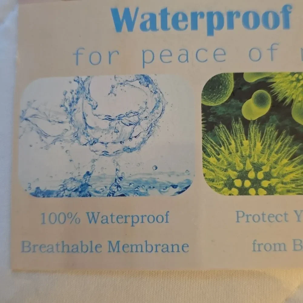 Waterproof Quilted Mattress Pad Queen